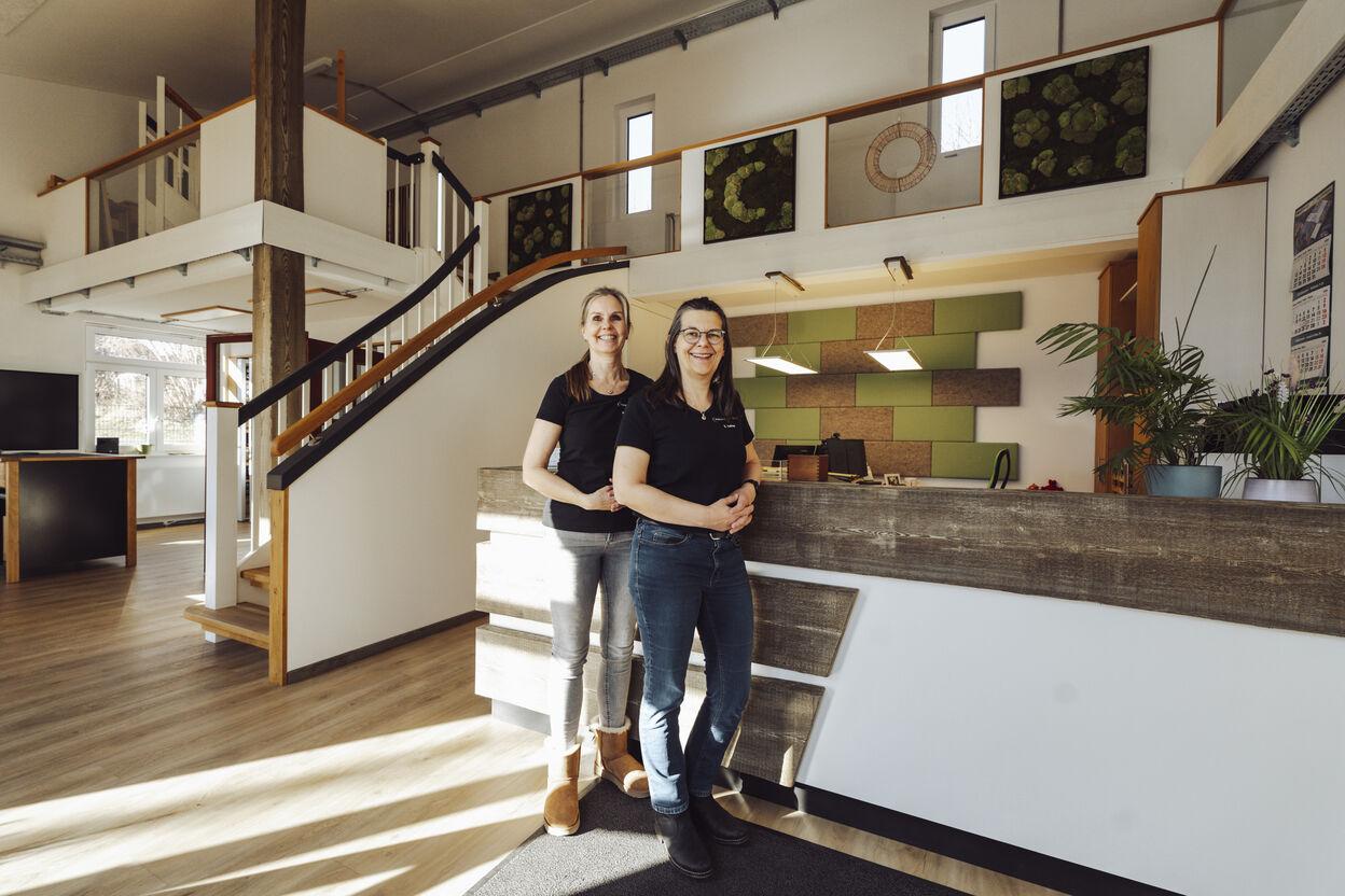 Ansprechpartnerinnen Ansprechpartnerinnen Anette Rieckhoff & Sonja Lohse im IDEEN REICH