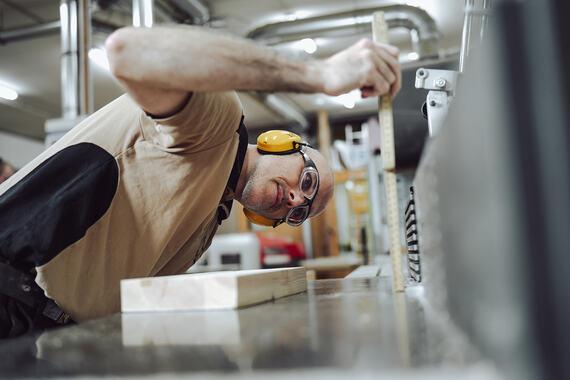 Arbeit in der Werkstatt Arbeit in der Werkstatt
