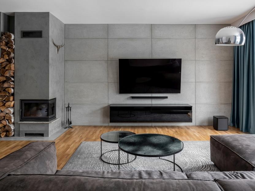 Hängeboard dunkles Design selbst planen Hängeboard dunkles Design